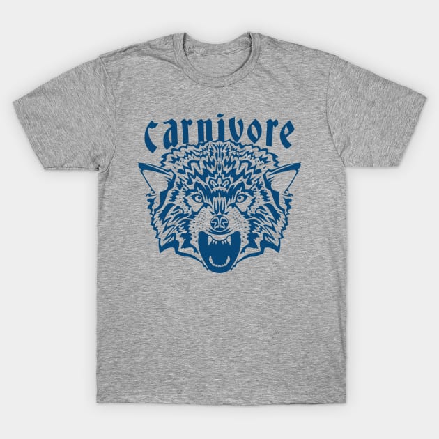 Wolf Carnivore Tattoo T-Shirt by TipToeTee